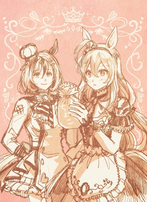 出張編集部の方にこの絵のブルボンが好評でびっくりしました(あまりにもらくがきなので) もし上手く描けていたとしたら、天井まで行ったあの時のリビドーがそのようにつき動かしたのかもしれない… (2人出すのに天井した)