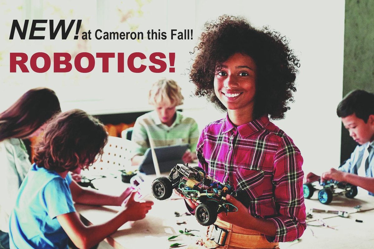 EXCITING NEWS! Cameron is starting a robotics program in October!  If you're interested in volunteering for the program, please contact Robin Warren at Robin.warren@cameronministries.org .