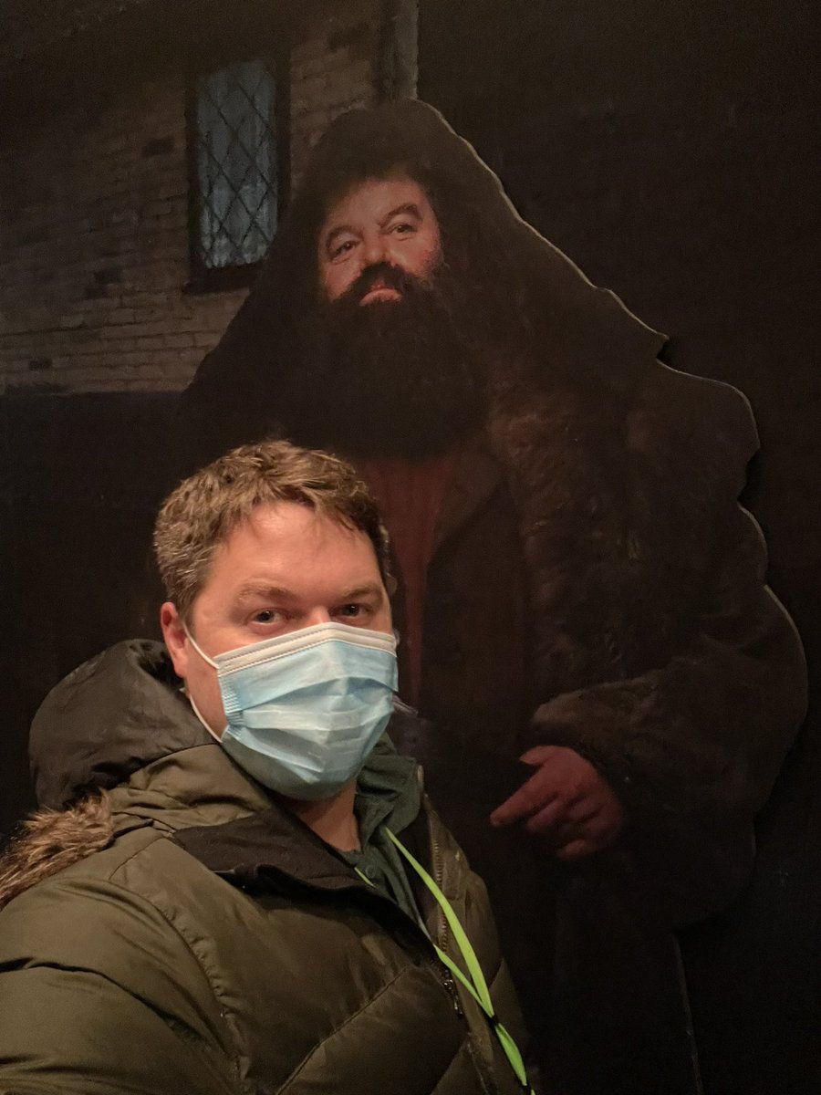 My mom read the first book to me long before I could read it myself. By the second book I could read and I read each one as they came out. I grew up with Harry, Ron, and Hermione’s experiences with magic, school and life. During Covidmania I had a chance to visit the movie set