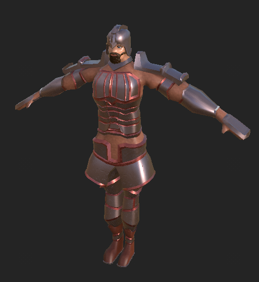 GrailAwakening's tweet photo. Made a character that's not flat-shaded for once. This is the #warrior from #ForbiddenPath. Modeled in #blender textured in #substancepainter
#gamedev #indiedev #lowpoly #3dart https://t.co/EcfgimQ5yn