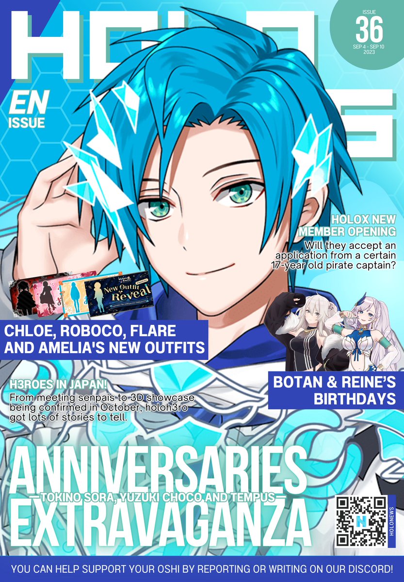 HoloNewsEN's tweet photo. HoloNews 04.09 - 10.09 #Hololive #Holostars #HololiveEnglish #HoloID #HoloNews #UPROAR!! #holoTEMPUS #hololiveID #TEMPUSWeek (1/9) https://t.co/n1dXVtLPdv