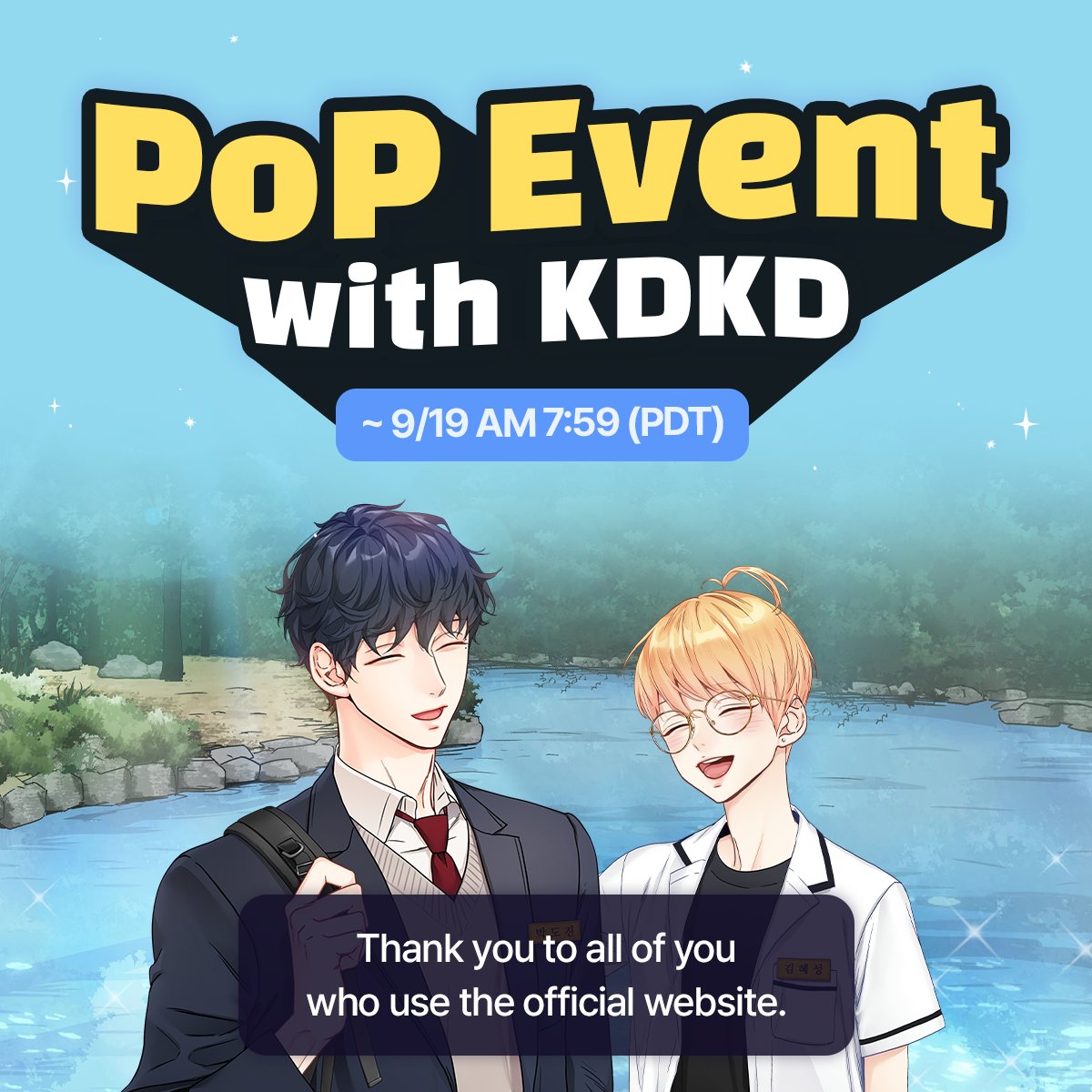 13_fargo's tweet photo. We will send 1 set of <Love is an Illusion!> digital merch (3 KEYs) to 10 lucky winners readers who provide proof of purchases 1 or more episode of LIAI via Retweet.

Event Period: ~ (PDT) 9/19 AM 07:59

Winner Announcement: 9/26, on KDKD website
https://t.co/PGchs8e1IZ https://t.co/ZOrQN95nQp