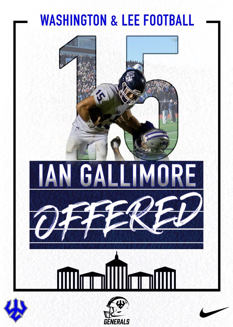 IanGallimore2's tweet photo. After great conversations with @CoachMGibson I’m blessed to receive an offer from the prestigious Washington &amp; Lee University. https://t.co/LH6ARtHXRT