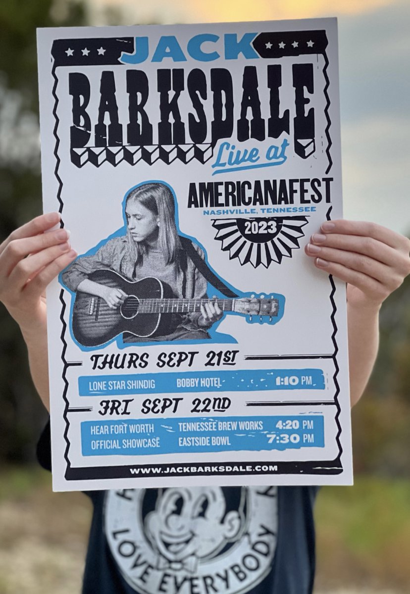 Posters for <a href="/AmericanaFest/">Americana Music Association</a> just came in!