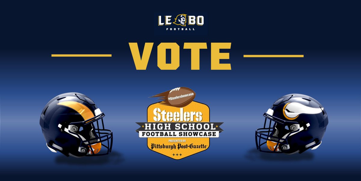 Vote for Lebo vs. Central Catholic - for #SteelersShowcase game for this week!

👇 RIGHT HERE 👇
steelers.com/youth/high-sch…

@Lebo_SS24 @MtLebanonSports @mlbluedevilclub @MTLCheerleading @mtlband @Coach_Collodi