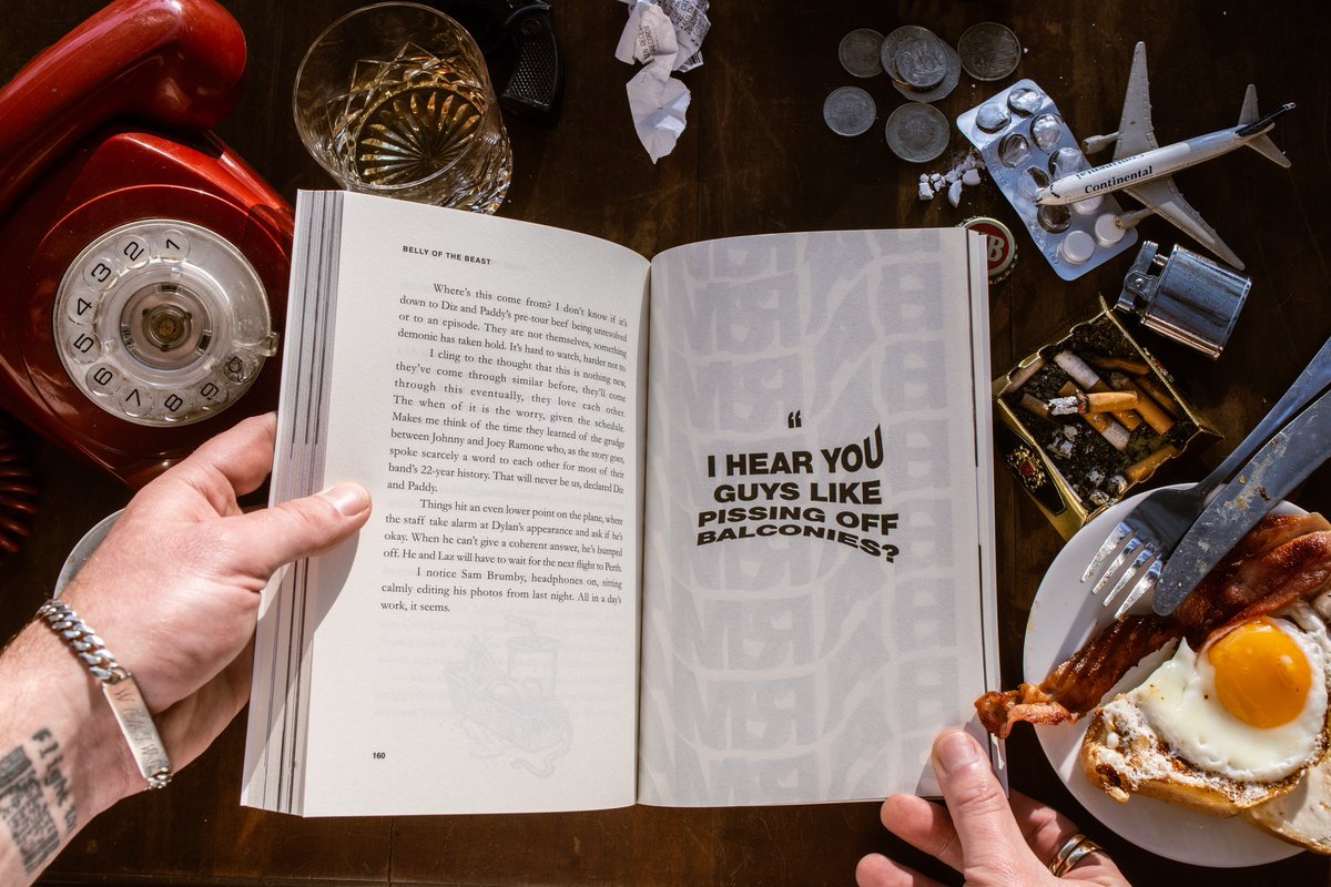 sti_fi's tweet photo. Happy endings are for those who wait ... The Beast has arrived. Written, printed, and ready to be cut loose...
Stay tuned next week for release date, launch events in Australia, and where to snap up a copy worldwide.
Belly of the Beast, On the Road with Sticky Fingers. https://t.co/ZPAjZqSllB