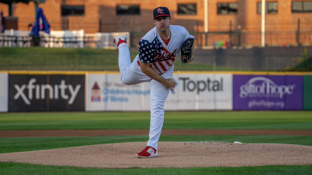 Magic Rajcic’s final line:

6.0 IP
1 H
1 R
3 BB
9 SO

Max DEALT. 🃏