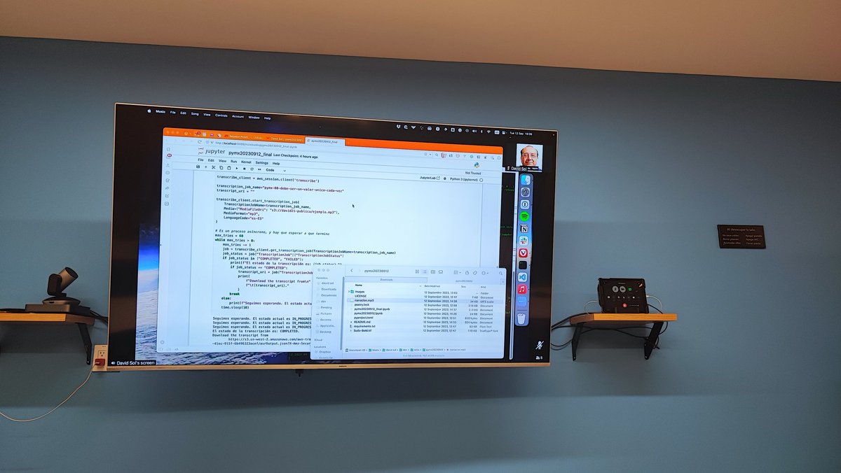 pythonmexico's tweet photo. Utilizando Servicios Administrados de AI de AWS con Python y Boto3 por @soldavidcloud
https://t.co/TOkpJObujN

#pymx #PythonMexico https://t.co/cIp7lQJFuv