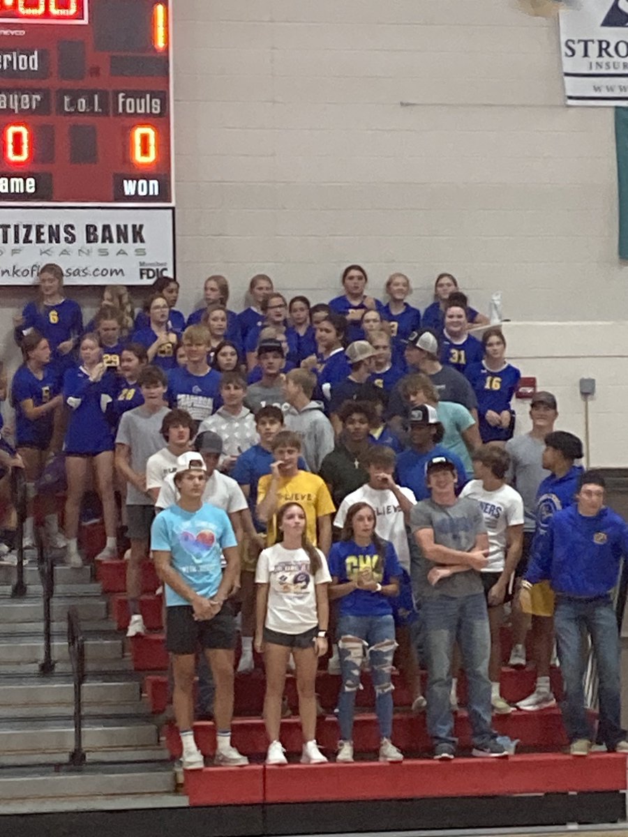 V. Volleyball!  Eagles vs. Chaparral.  Great student sections by both schools.