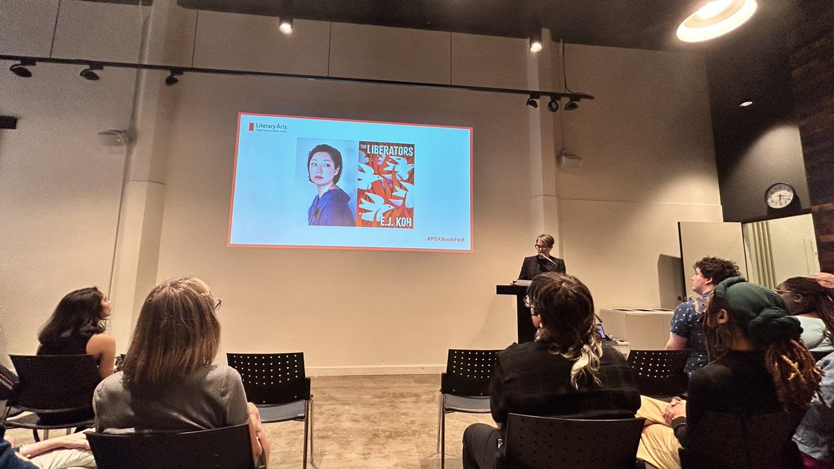 literaryarts's tweet image. We're also SO excited to welcome fiction authors @AngieKimWriter, @thisisEJKoh, Edan Lepucki, @Ayana_Mathis, Tim O'Brien, Justin Torres, @Urrealism, @vauhinivara, @michellewildgen, and Alice Winn, among other AMAZING authors! Thanks Amy Donahue for presenting the lineup! (2/2)