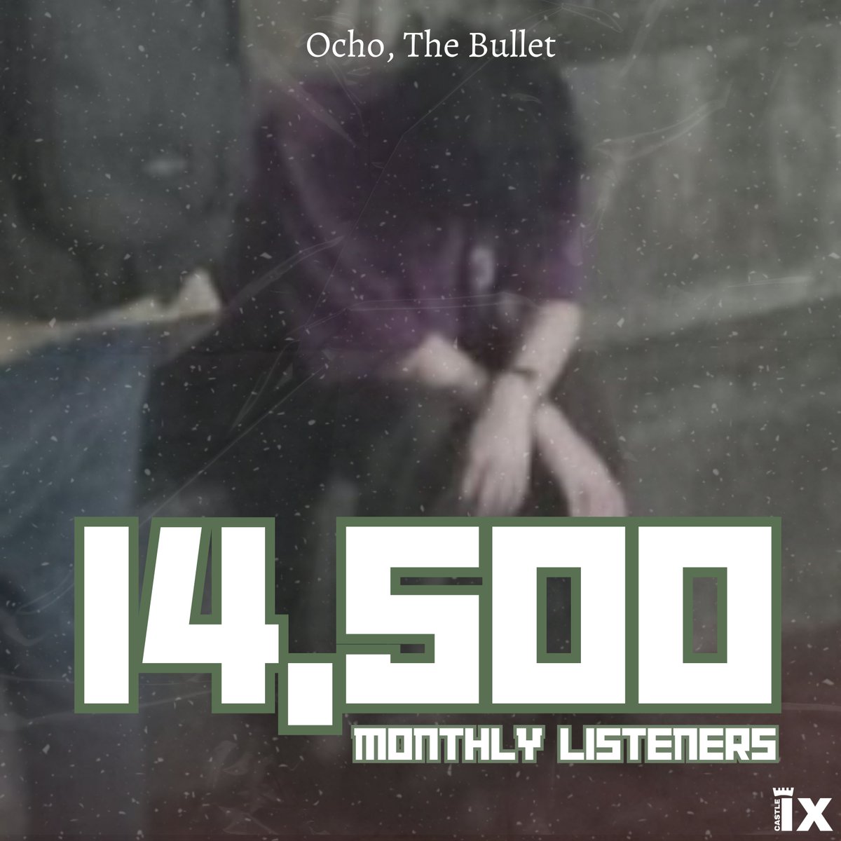 CastleNueve's tweet photo. #OchoTheBullet has surpassed a new peak of 14.5k monthly listeners on Spotify today! 🔥

Listen to his songs: https://t.co/Z9PM2E1RYY

@ocho3x https://t.co/uGsBPgFOaD