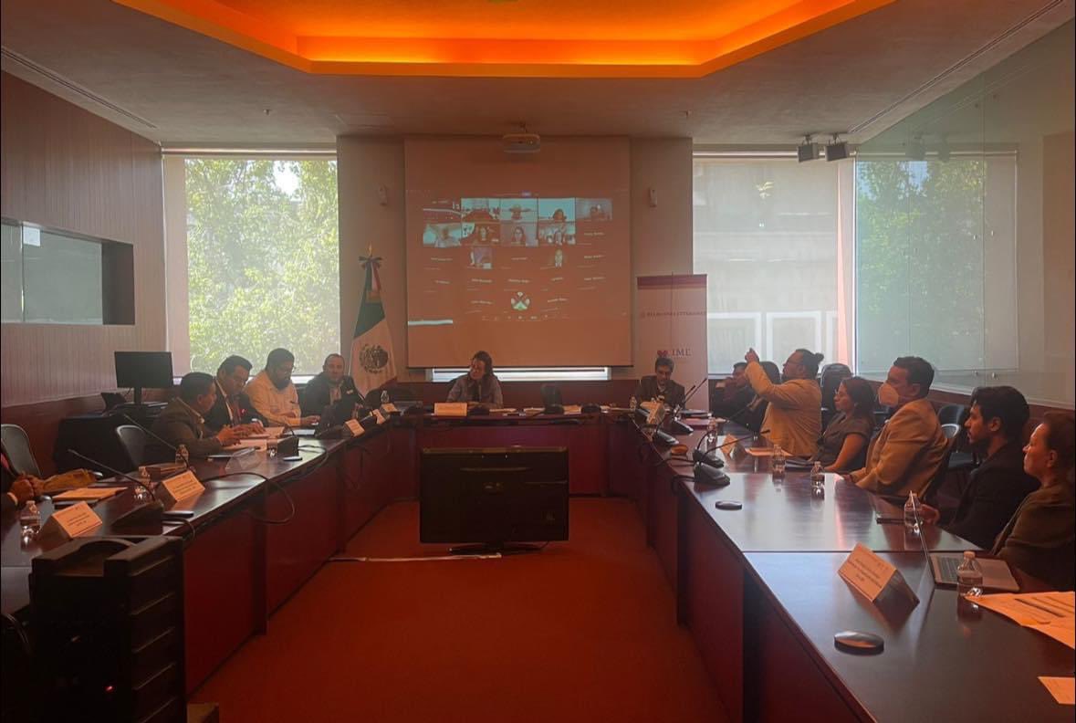 NodoHidalgo's tweet image. Nuestro presidente @AlonsoHuerta participa en la Reunión de Coordinación de Nodos de la @RedGlobalMx del @IME_SRE de la @SRE_mx donde se exponen los avances y propuestas de los #NodosMéxico para fortalecer los procesos de cooperación y diplomacia científica.
#RGMX