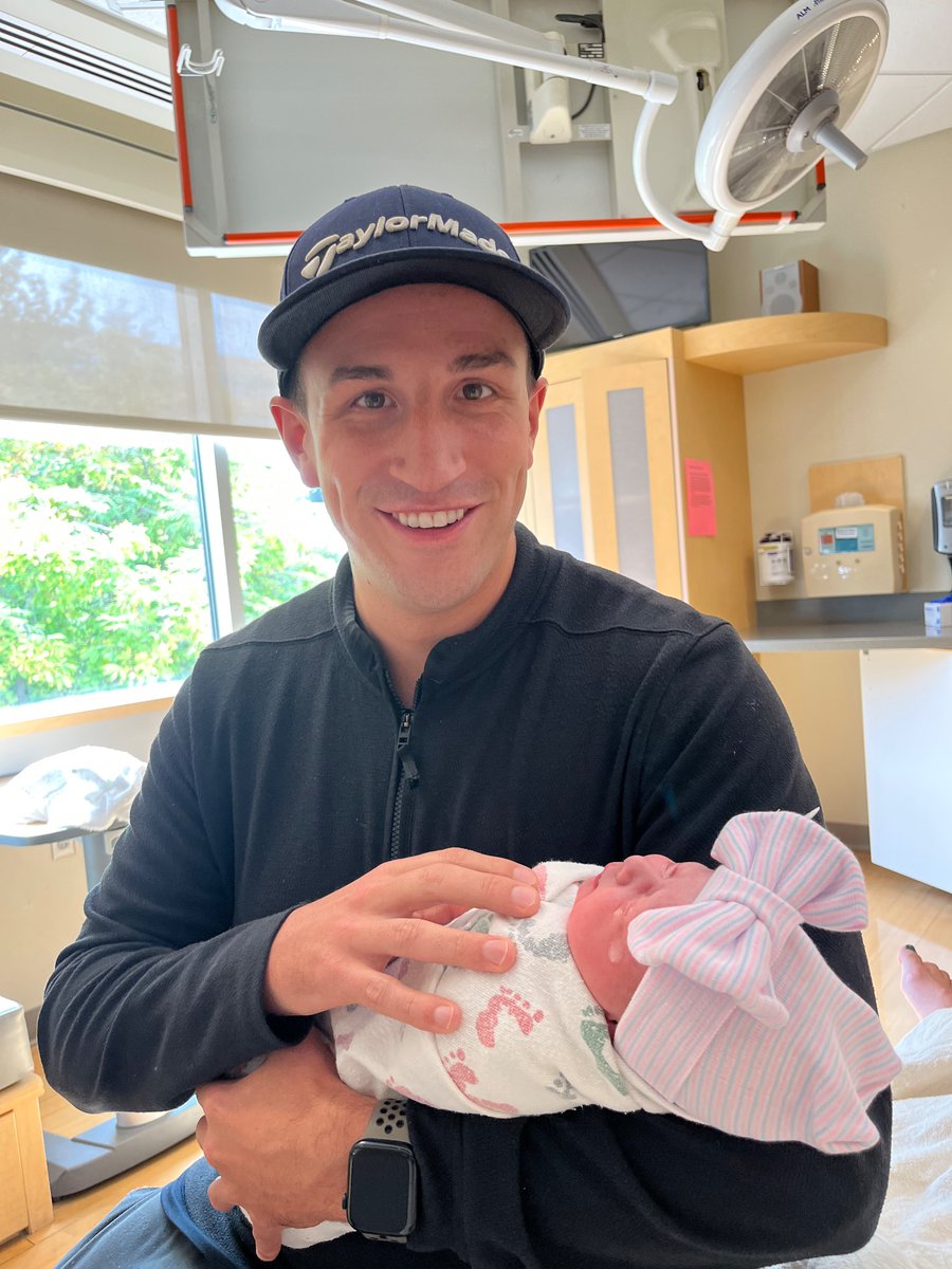 tymattinson's tweet photo. Two months of intern year down and a week of nights on trauma. I got to fly home for this. After seeing some of the most terrible things at the hospital, I get to be on the other side of things and the birth of my daughter and her brother meeting her is what makes it all worth it https://t.co/MCBrhJRWqI