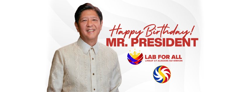 PCSO_govph's tweet image. Happy 66th birthday President "Bongbong" Marcos Jr. from the Philippine Charity Sweepstakes Office.

#HBDPBBM
#LABForAll
#BagongPIlipinas