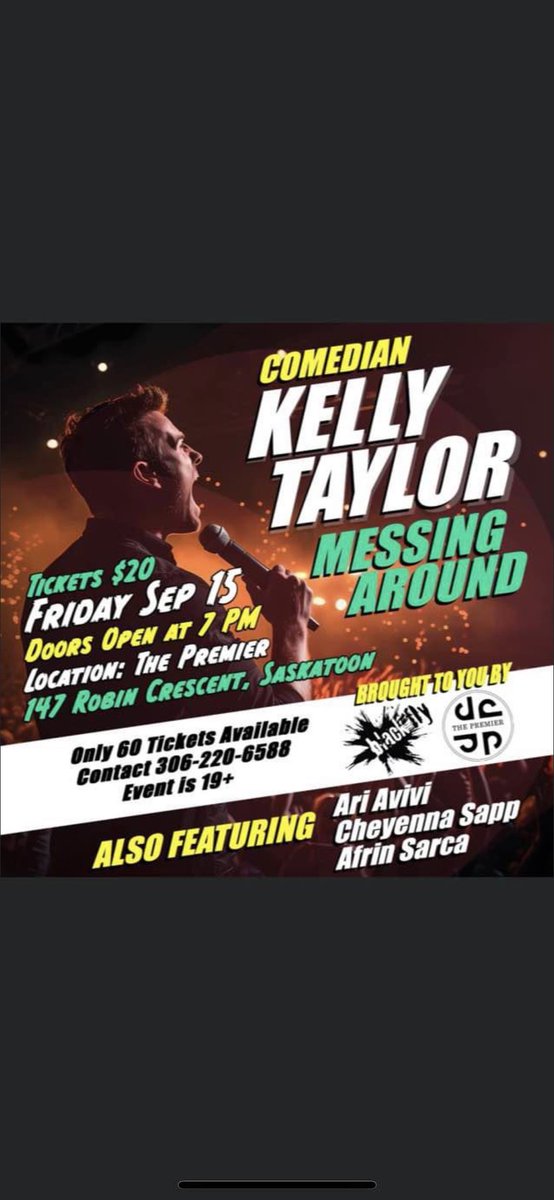 Get ur tickets, will be a fun show of messing around