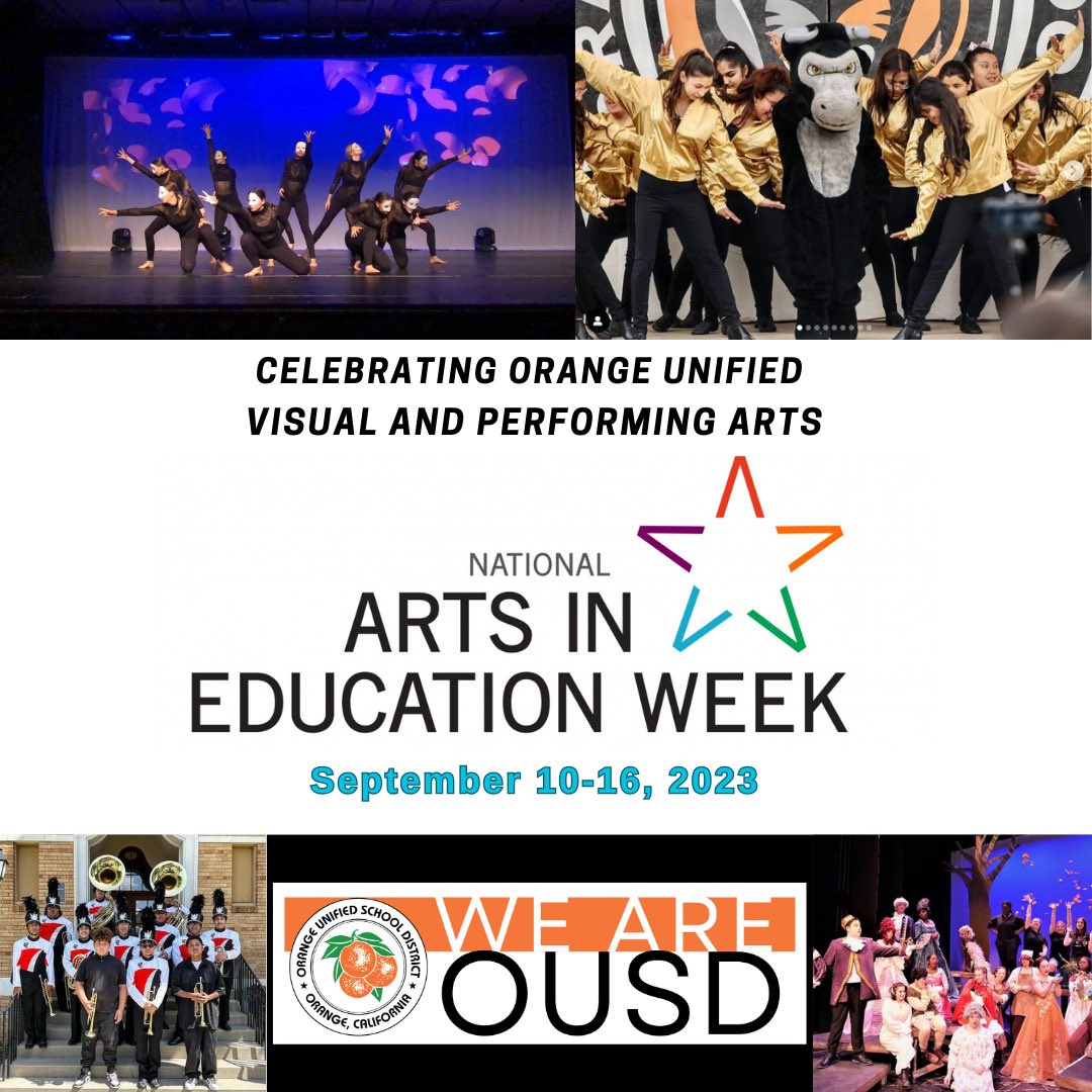 Yorba_Toros's tweet photo. Happy National Arts in Education Week! Yorba is proud to offer our Toros multiple ways to engage with the Arts; Art I/II classes, Guitar, Orchestra, Ballet Folklorico, Dance, Theatre, Drama, Photography, Band and DJ Crew! Stay tuned for some highlights! #theTOROway https://t.co/jVIptAUsEx