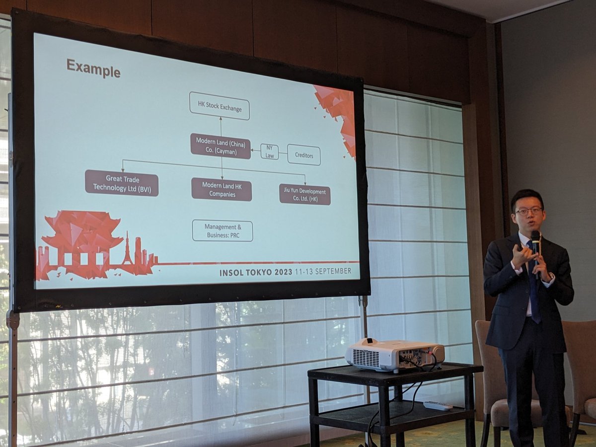 Our second, one-person panel features an excellent presentation by <a href="/drshuaiguo/">Shuai Guo</a> on whether we really need harmonisation of insolvency law. Focus is on Chinese companies and procedures.