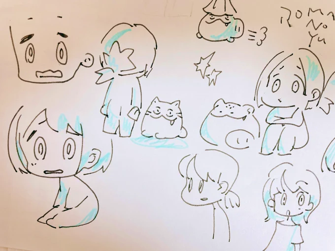 サウナテーマに何が描くとしたらやっぱりゆるい絵柄が良さげね
#サ活絵 