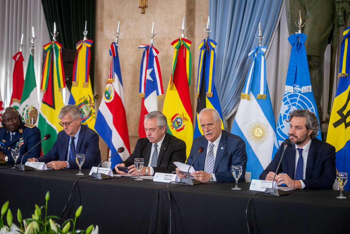 Felicito a los participantes en la Segunda Conferencia Latinoamericana y Caribeña sobre Operaciones de Paz #ALCONU, presidida por #Argentina, por llevar adelante el marco de RELACOPAZ y fortalecer así las contribuciones al mantenimiento de la paz de la @ONU_es.