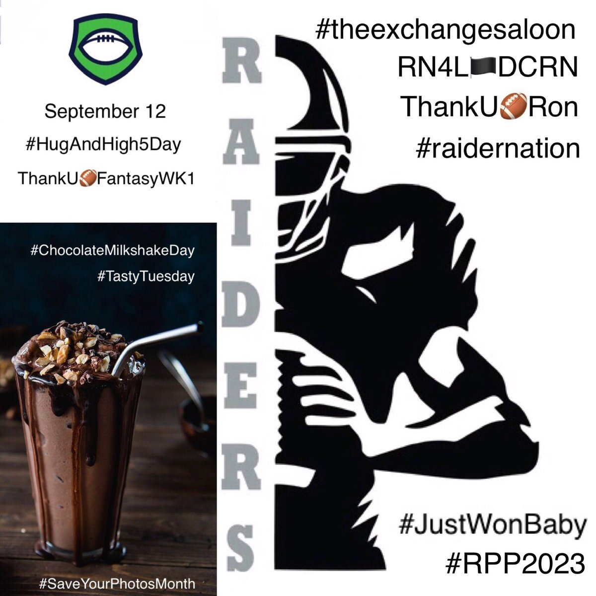 RaiderPartyPod's tweet photo. #rpp2023 #justwonbaby #onenation #raidernation #raidernationfamily #theexchangesaloon #dcsportsbar https://t.co/3ZlBWI2cOE