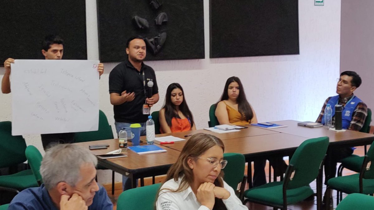 LiliaZalasar's tweet photo. La semana pasada se llevo a cabo el "taller para la inserción e integración laboral de personas refugiadas", evento coordinado con @STPSSLP y @elcolsan. El objetivo fue propiciar un espacio de diálogo sobre experiencias y estrategias con la iniciativa privada. https://t.co/2lLeLfk1yX