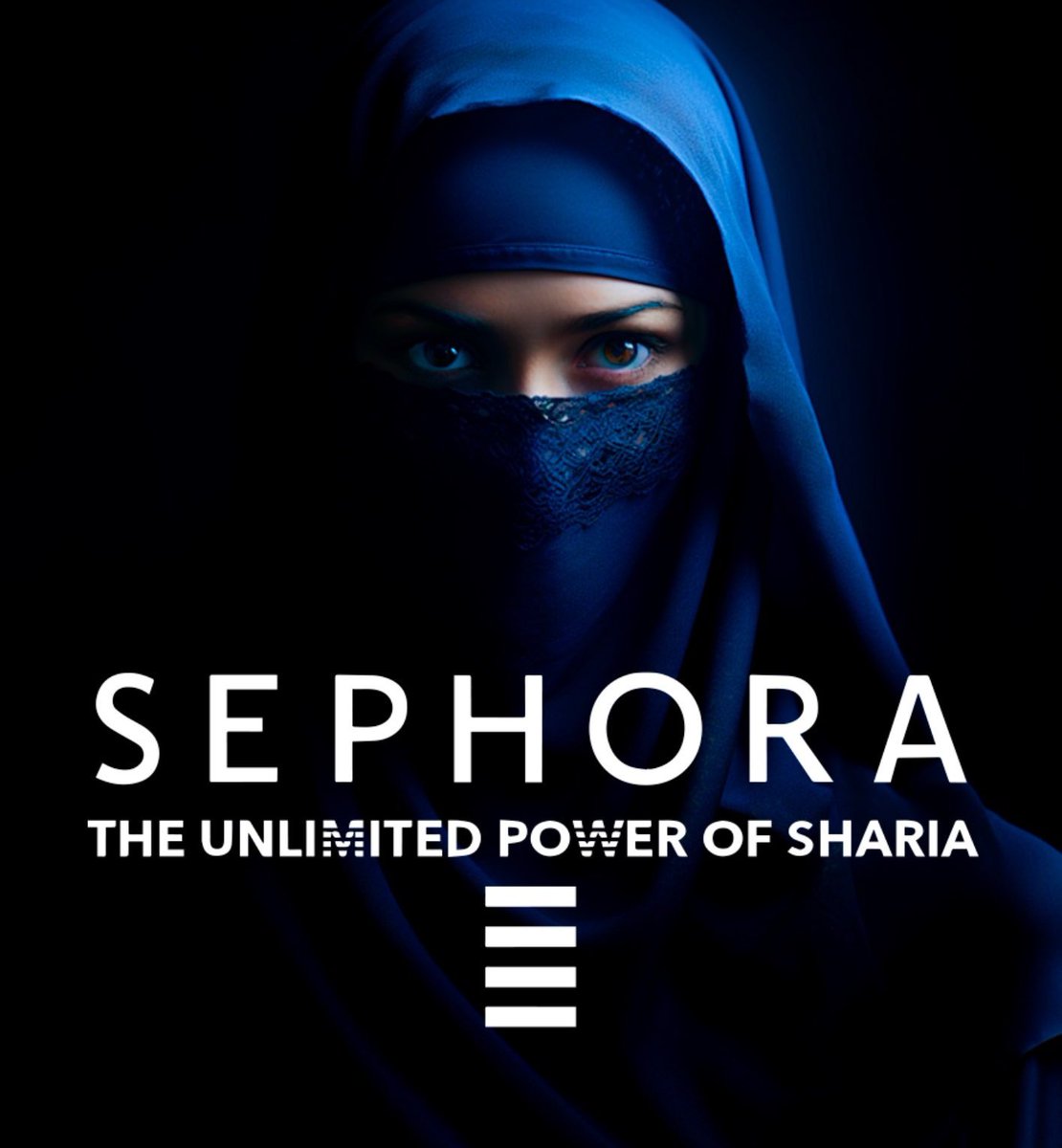talented_zoe's tweet photo. Hey @Sephora 
You are using a powerful misogynistic instrument of Islamic oppression against women, while women in Islamic countries such as Iran and Afghanistan are literally being killed for not covering themselves.
Shame on you. #BoycottSephora
#woman_life_freedom https://t.co/vxrnsDQ91Z