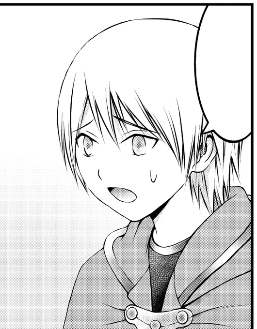 今描いてる魔法使い漫画、1コマ目完成しました。
(セリフは非表示にしてます)

#まほうつかいまんが 