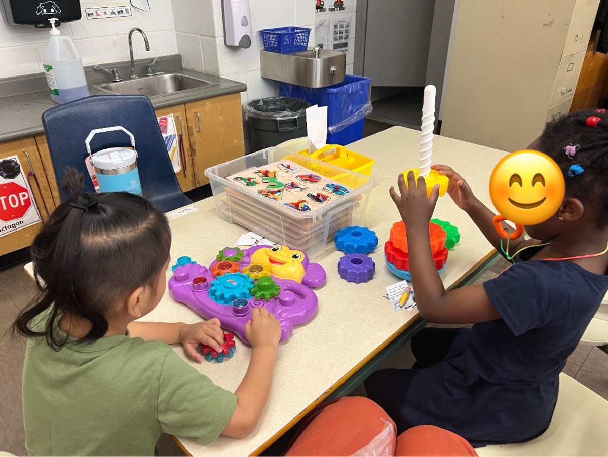 Toys can be awesome tools to help students demonstrate their superpowers 🧠💥Today, these toys allowed me to learn that these students: -know colours -can wait for their turn with a toy -can follow one-step instructions -use imitative and spontaneous speech to communicate