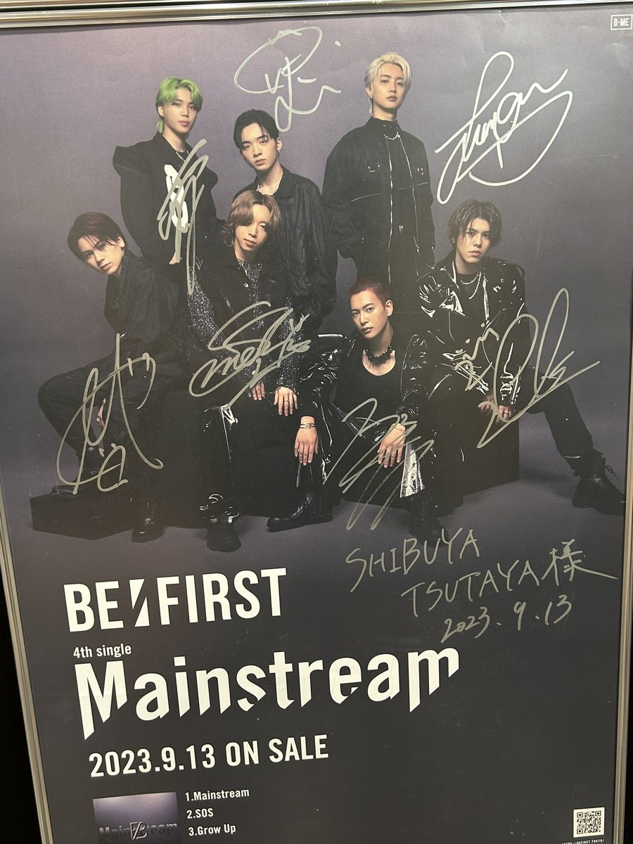 朝早くから来てくれたのね🥹
ありがとお♡♡お疲れ様ぁ♡♡

#BF_Mainstream