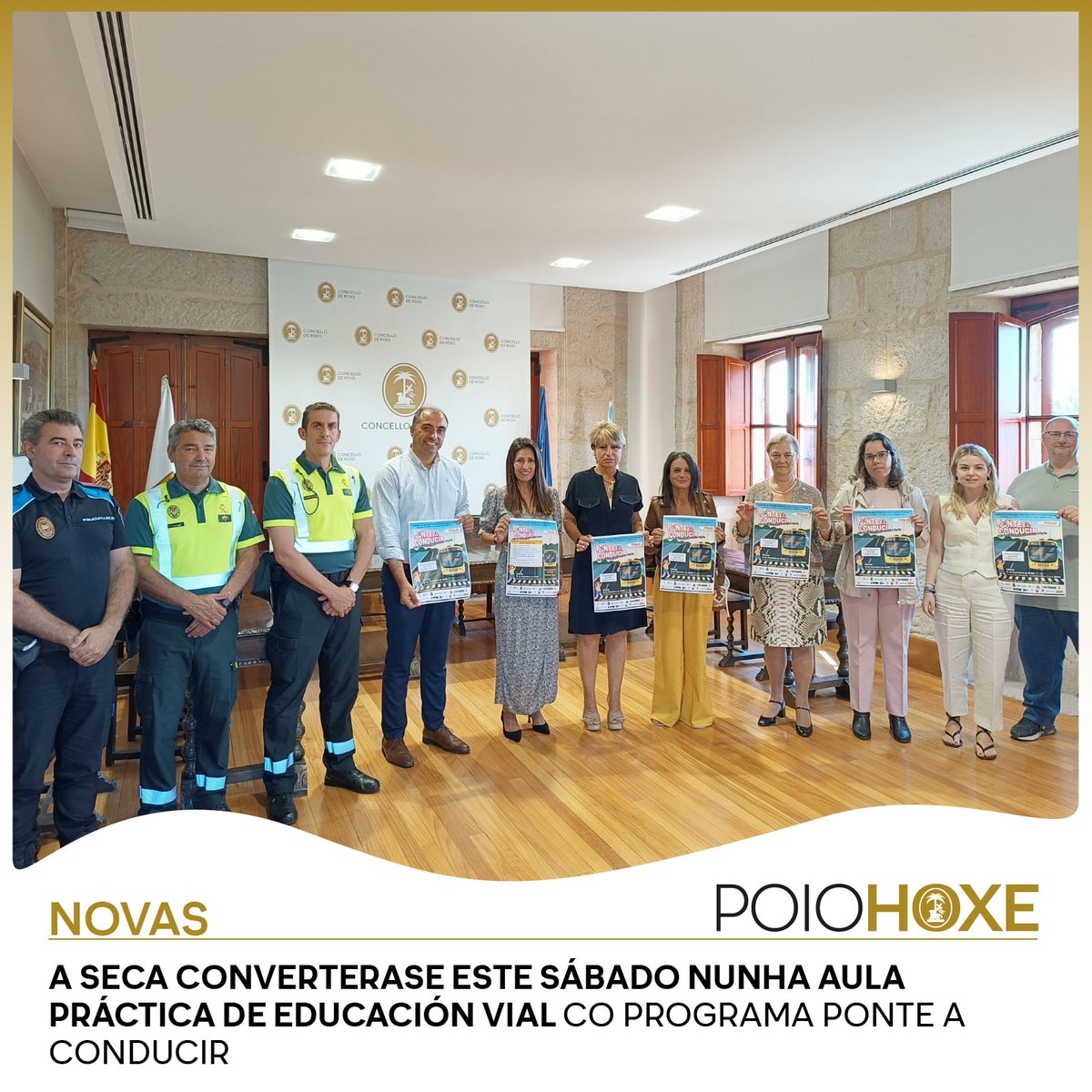 Concello de Poio (@concellodepoio) on Twitter photo Esta edición poñen a atención sobre a #seguridade no transporte #escolar, e os participantes faránprácticas de peón, condutor de bici e karts, e #primeirosauxilios. Poden anotarse en ponteaconducir@gmail.com.
+ INFO 👉 concello.click/bqx Esta edición poñen a atención sobre a #seguridade no transporte #escolar, e os participantes faránprácticas de peón, condutor de bici e karts, e #primeirosauxilios. Poden anotarse en ponteaconducir@gmail.com.
+ INFO 👉 concello.click/bqx