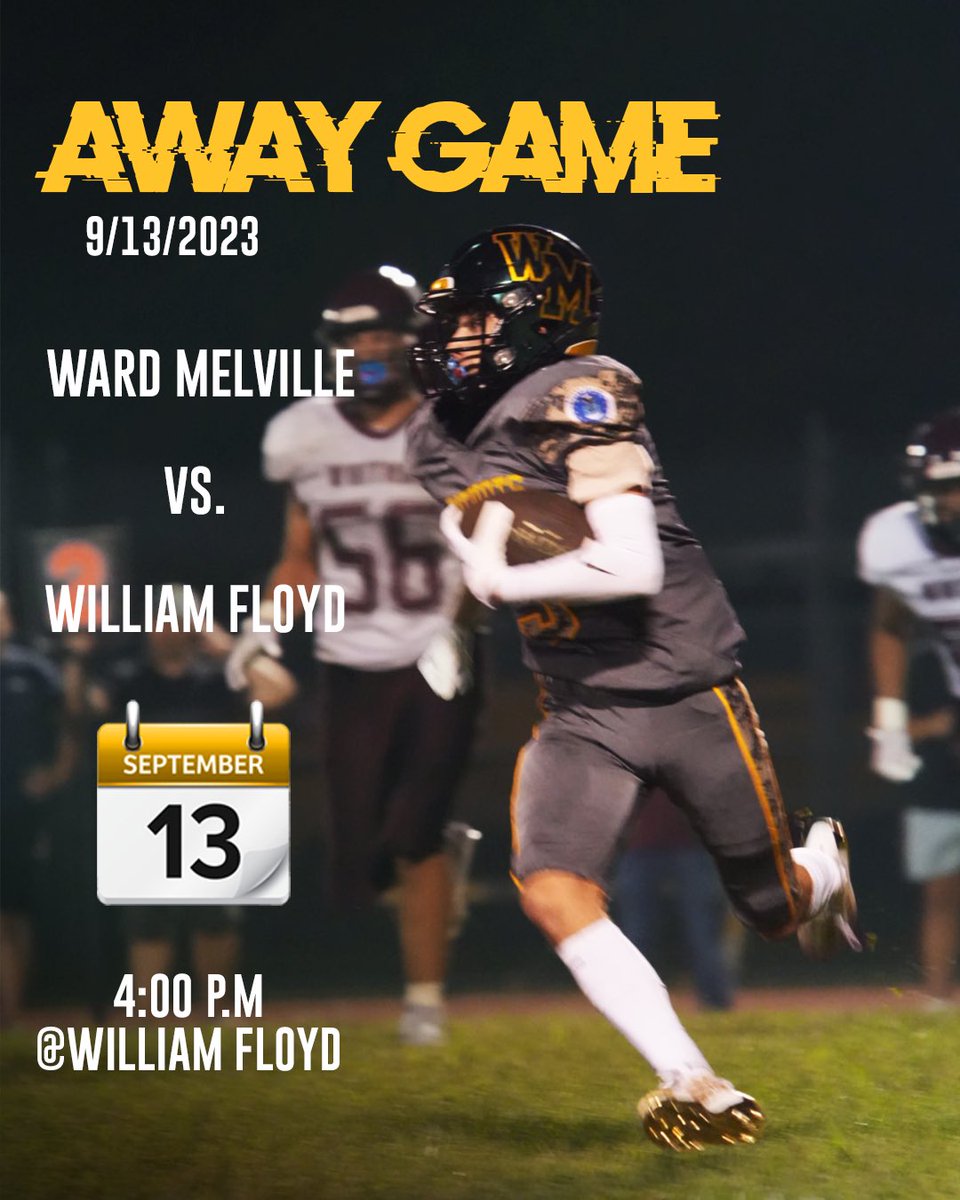 WardMelvilleFB's tweet photo. Come support your #Patriots, as they travel to #WilliamFloyd to take on the #Colonials tomorrow at 4pm. #WMFB #WardMelville #RESPECT @MichaelRic251 @kramer_kramer8 @eburgos_05 @brennan_kurtz @SebastianJolle1 @jared_valluzzi @LIBLITZ @Gregg_Sarra @NewsdayHSsports @PrepRedzoneNY https://t.co/yZDiiMUnjt