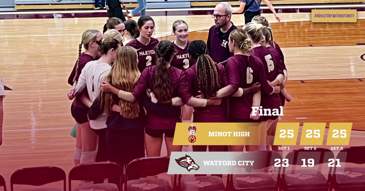 magivolleyball's tweet photo. 🏐 Final from Watford City
#Majettes #NoVictoryWithoutUnity https://t.co/aqqLuVw4QJ