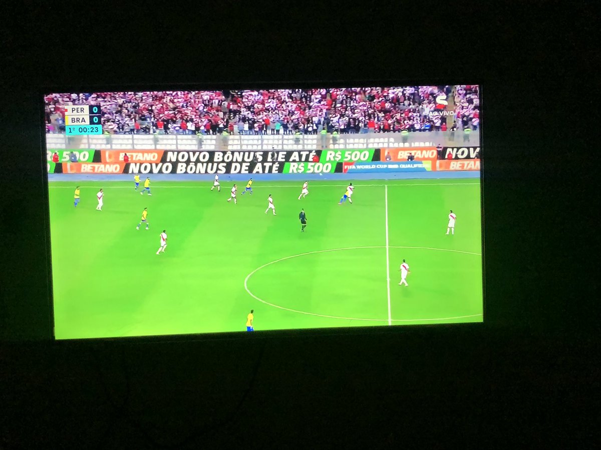 #البرازيل_بيرو 
بداية المباره 
Vamo🇧🇷💛💚
 #VaiBrasil
 #SeleçãoBrasileira
 #DiaDeBrasa
#Eliminatorias2026