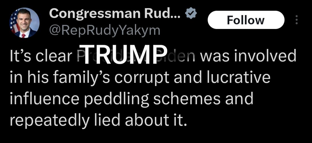 Jana3Wilson's tweet photo. @RepRudyYakym @SpeakerMcCarthy Fixed it https://t.co/JXt11d9xQm