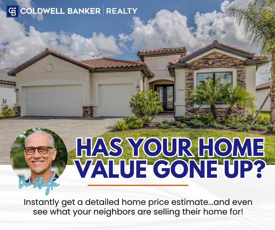 🏡 Wondering if your home value has soared? 📈 Find out instantly with my detailed home price estimate and even peek at what your neighbors' homes are going for! 

Start here ➡️ cbrealty.daveellington.com/seller/valuati…

#orlandoflorida #orlandofl #lakemaryfl #orlandorealestate #orlandorealtor