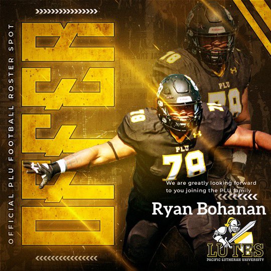 After a great gameday visit and talk with <a href="/PLUFootball/">Pacific Lutheran Football</a>, I am so blessed to have received my 3rd offer from Pacific Lutheran University! ⚔️  <a href="/Zach_Willis45/">Zach Willis</a> <a href="/BrantMcAdams/">Brant McAdams</a> <a href="/SpencerCrace/">Spencer Crace</a> <a href="/CoachTravisPLU/">Coach Robinson PLU</a>
The work I do for my lord is never finished!
<a href="/BallardHSPride/">BallardPrideFootball</a> 
#YouCanCountOnMe