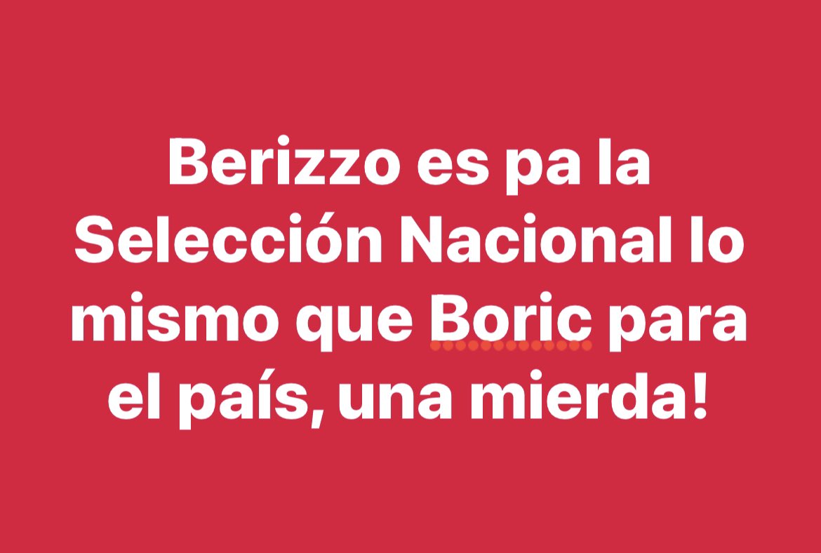TenienteDan79's tweet photo. Insisto pero es verdad!
#berizzo #boric #vamoschile #larojaxchv #chile https://t.co/SawWabcwul