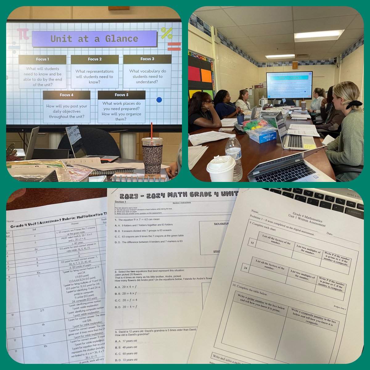 Starting off the year with our first <a href="/BCPSMATH/">TEAMBCPS Math</a> collaborative planning <a href="/balthighlandsel/">Baltimore Highlands ES</a> .  @MsNanneyBCPS the support you provided grade level teams allowed for meaningful discussions and reflection! <a href="/bswilliams71/">Brian Williams</a> <a href="/ALouise1913/">Adrienne Louise Morrow</a> <a href="/Lsmitheducator/">Lisa Smith</a>