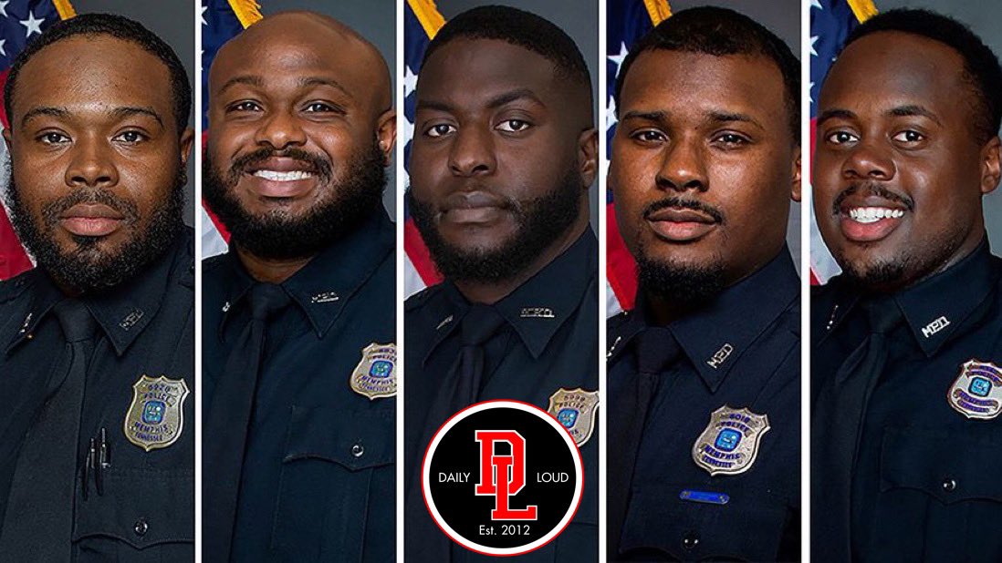 DailyLoud's tweet image. BREAKING: 5 former police officers charged in the death of Tyre Nichols are now also facing federal civil rights charges.