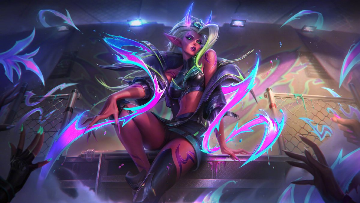 Street Demons Zyra is one of the best splash arts I've ever seen (even though I would've guessed it were Evelynn)