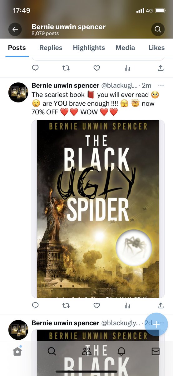 Bernie unwin spencer (@blackuglyspider) on Twitter photo 