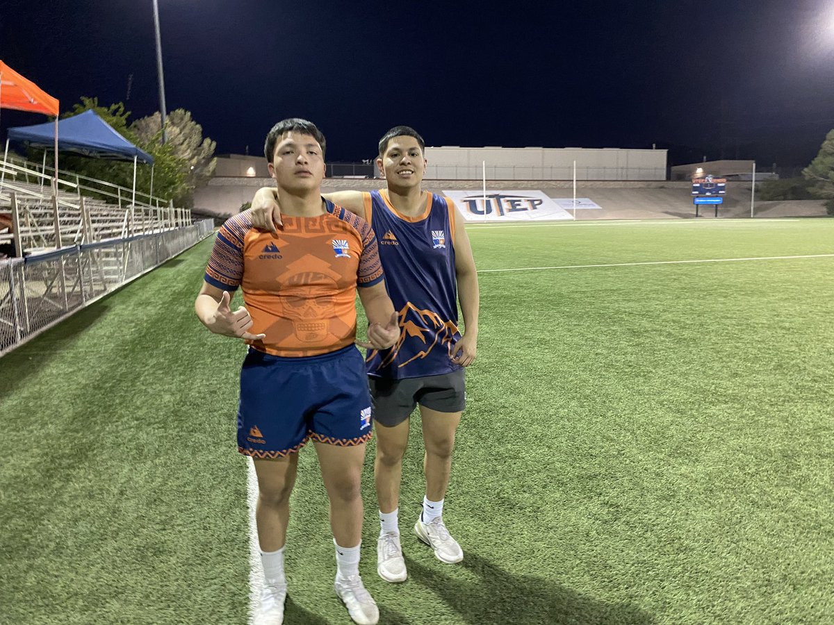 CalebMontes43's tweet photo. I done turned this up, I done got in my stride
@UTEPRugby @UTEPAthletics https://t.co/oC7KFilIwj
