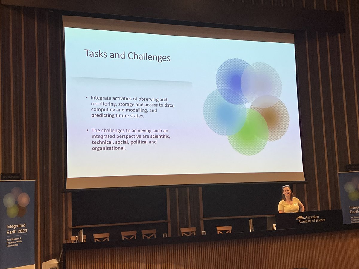 Honored to join as a panelist representing the #Cryosphere at #IntegratedEarth2023, a symposium aiming to integrate Earth systems expertise and data. Australia's Cryosphere community may be small, but it's pivotal. Urgently, we must connect with other spheres to bridge gaps. 🌍❄️