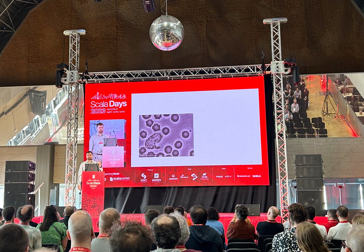 Finally made it to Madrid for the #ScalaDays 👋