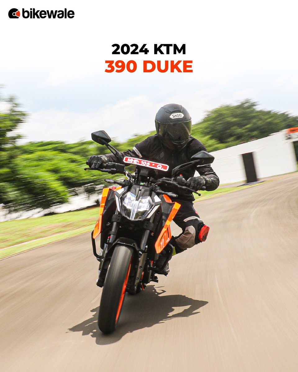 BikeWale's tweet photo. We have ridden the 2024 #KTM #390Duke! We can't tell you how it is since there's an embargo on our opinions till 17th September, 10 am. While you wait for the review, check out some of our awesome pictures from the media ride.
#BWPhotos #KTM390Duke #2024KTM390Duke #390cc #KTM https://t.co/NDecHtLAF4