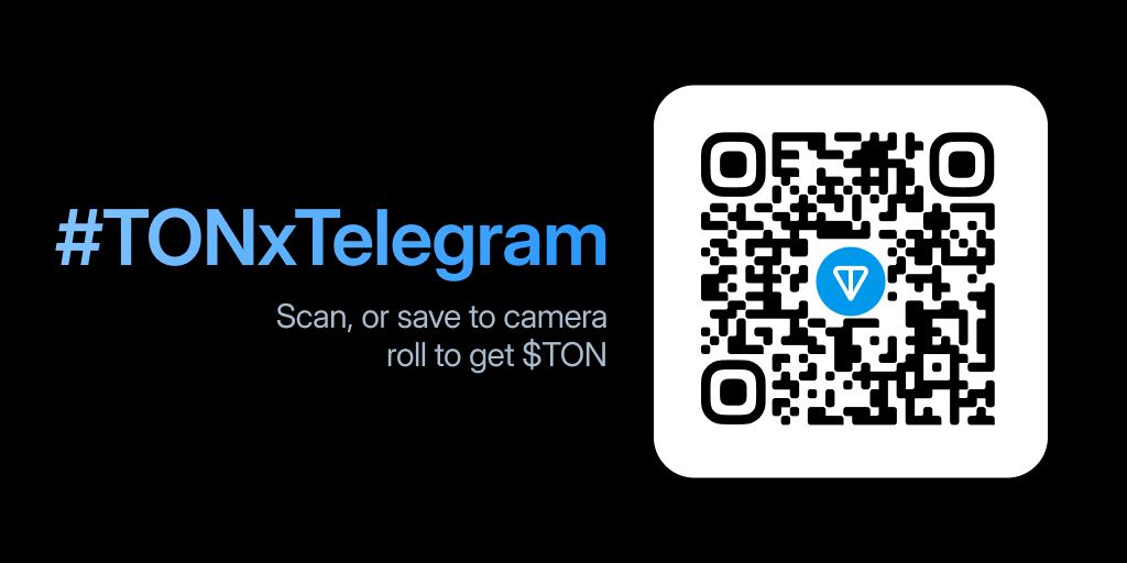 TON π (@ton_blockchain) on Twitter photo π£ Major news from #TOKEN2049 - #TON-based <a href="/wallet_tg/">Wallet in Telegram</a> goes live for <a href="/telegram/">Telegram Messenger</a>'s 800 million users, in new integration.
π Letβs celebrate the largest #Web3 onboarding event ever, together! Comment #TONxTelegram, retweet, and scan to get $TON in 2 taps! π£ Major news from #TOKEN2049 - #TON-based <a href="/wallet_tg/">Wallet in Telegram</a> goes live for <a href="/telegram/">Telegram Messenger</a>'s 800 million users, in new integration.
π Letβs celebrate the largest #Web3 onboarding event ever, together! Comment #TONxTelegram, retweet, and scan to get $TON in 2 taps!