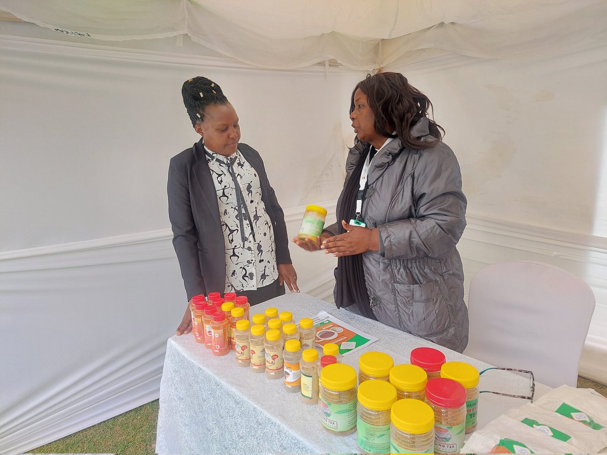KenyaSbn's tweet photo. SBN members are ready at the national dialogue on  #indeginous foods exhibiting their innovative #nutritious products  made from #indeginous  foods
@kilimoKE @FAOKenya @GAINAlliance_KE @MOH_Kenya @andrewegala @MombasaCountyKe  @RTI_INTL_DEV @SUNBizNet @SUN_Movement https://t.co/v5lDkCSreX