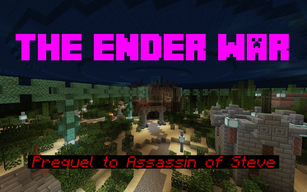 The Ender War: An Assassin of Steve Prequel has now been released on Planet Minecraft, in celebration of ten years on the site!

Check it out here:
planetminecraft.com/project/the-en…