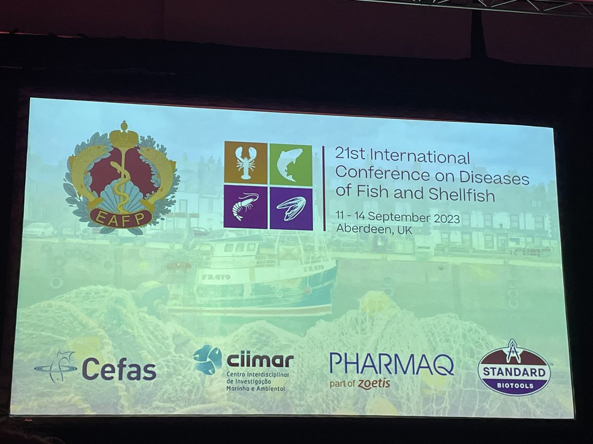 Attending the @EAFPConference this week in Aberdeen Scotland! Great science, great people!!