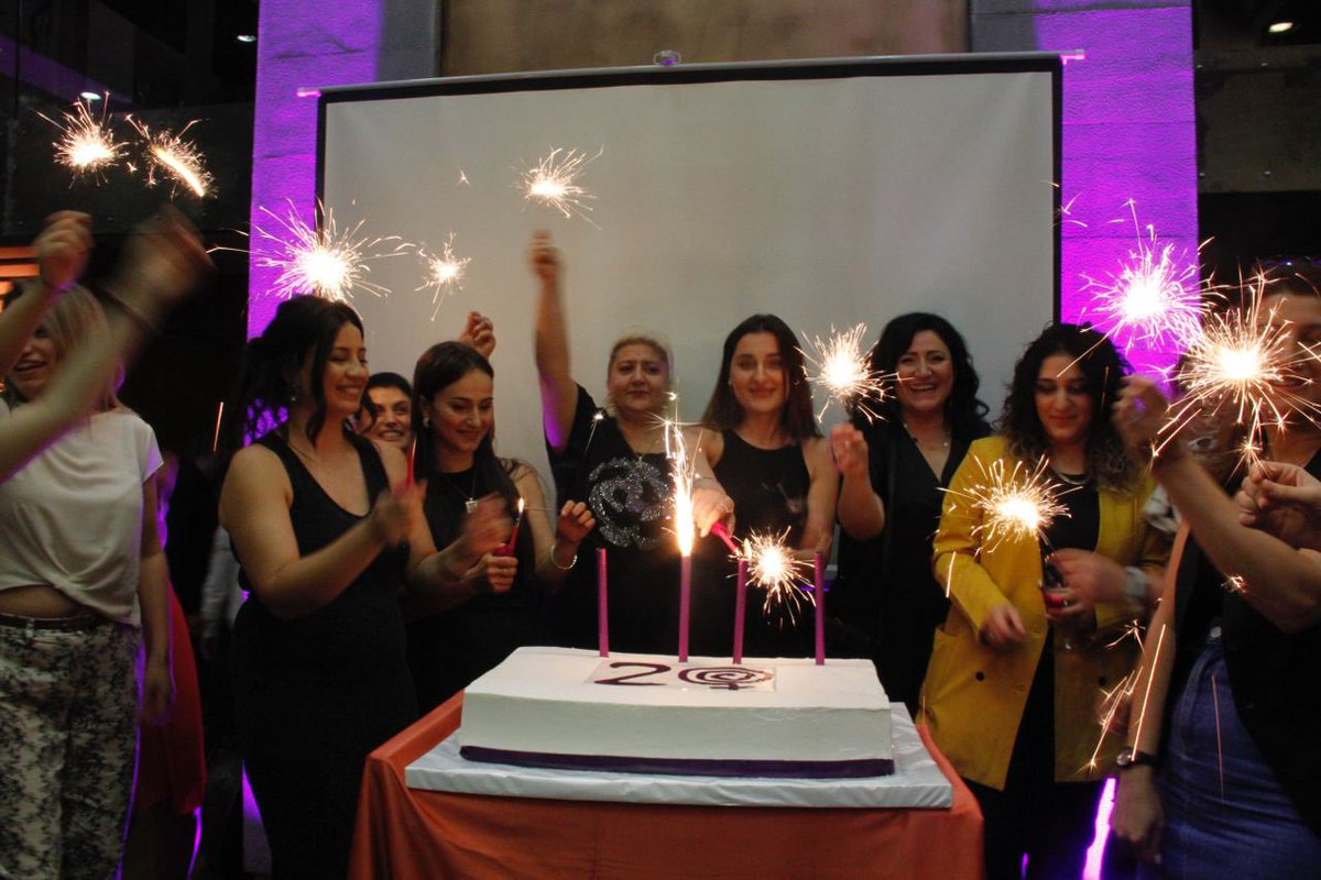 Batoyan's tweet photo. This year marks the 20th anniversary of @ArmenianWomen. During these years #WRCA has worked in the area of women's #humanrights, reproductive and #sexualrights, #sexualviolence, and women's role in #conflictresolution and peacebuilding in the region of the #SouthCaucasus. https://t.co/jTAgVX8LTf